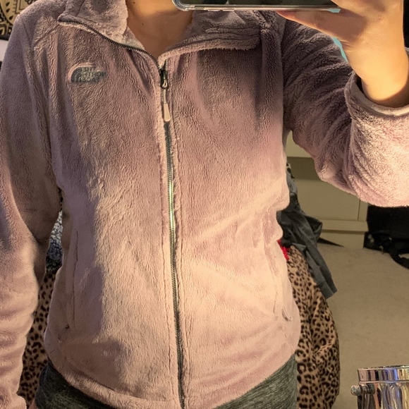 Lavender North Face Women's Zip-up Jacket - Picture 4 of 4